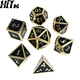 Zinc Alloy Dice Metal Dice Set Polyhedral Dice DND Dice